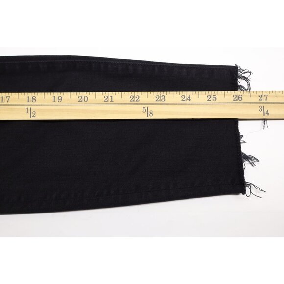 Mother Women's The Looker Ankle Fray Guilty As Sin Black Sz 29 - Picture 7 of 14